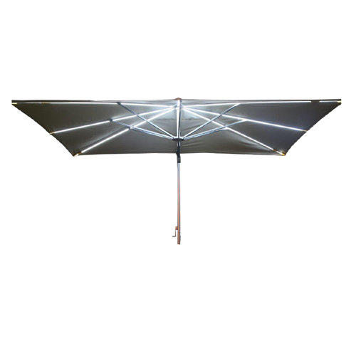 Ebern Designs Jadrian Galaxy LED Cantilever Parasol 4M X 3M